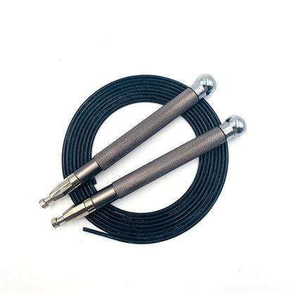Aluminum Handle Steel Wire Skipping Weight Self-locking Double-bearing Skipping Rope